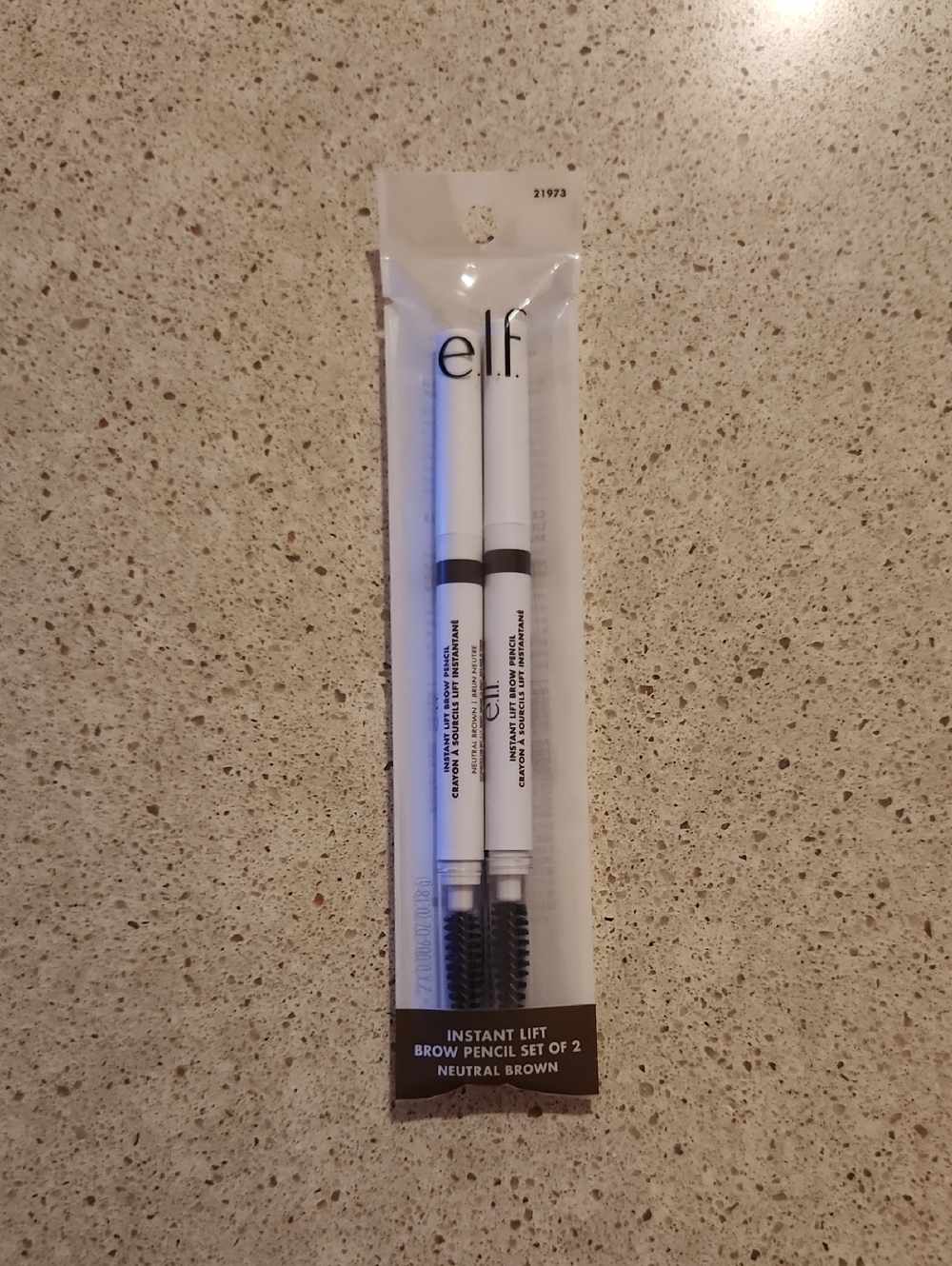 e.l.f. Instant Lift Brow Pencil Set of 2 - Neutral Brown